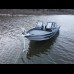 Алюминиевая лодка Orionboat капотная, с промежуточными ветровой форточкой