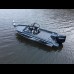 Алюминиевая лодка Orionboat капотная, с промежуточными ветровой форточкой